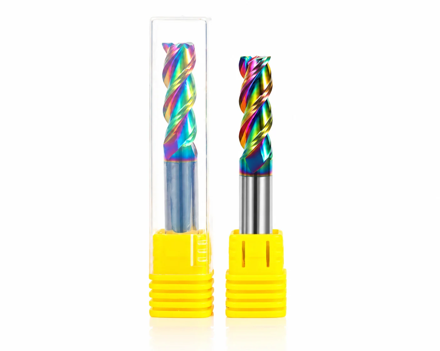 • 3 Flutes • Plain Shank • Metric Aluminum Cutting Tools
