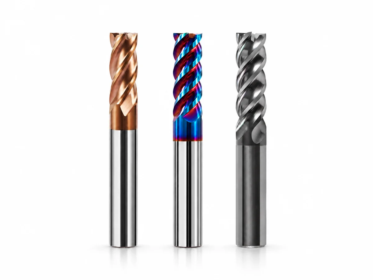 4 Flutes • Plain Shank • Metric Carbide End Mills