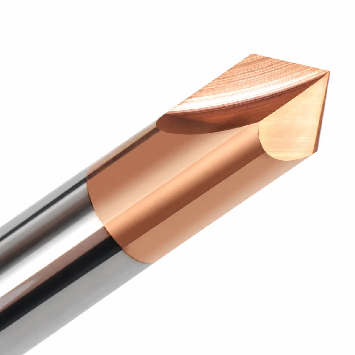 • 2 Flutes • Plain Shank • Metric Carbide Chamfer End Mill